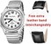 Hearkent Atomic Talking Watch for Blind and Visually impaired Stainless Steel Strech Band Best Gift for Elderly or Blind People, silver, best gift.