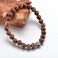 St John the Baptist Orthodox Brotherhood Christian Prayer Beads Bracelet &ndash; 25 8MM Wooden BeadsCross &ndash; Adult Men/Women Size.