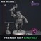 Wildspire Heroes, Animal CompanionsTroll King for DND Miniatures Bulk 28mm DND Minis Dungeons and Dragons DD Miniatures Dungeons and Dragons Unpainted Figures for Tabletop.