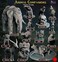 Wildspire Heroes, Animal CompanionsTroll King for DND Miniatures Bulk 28mm DND Minis Dungeons and Dragons DD Miniatures Dungeons and Dragons Unpainted Figures for Tabletop.