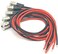 AYECEHI 5Pack 5. 5 x 2. 1 MM 10A DC-099 Power Jack Cord Socket Threaded Female Mount Connector Adapter with Waterproof Cover Cap.