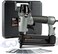 NEU MASTER Pneumatic Brad Nailer, NEU MASTER 2 in 1 Nail Gun Staple Gun Fires 18 Gauge 2 Inch Brad Nails and Crown 1-5/8 inch Staples with Carrying Case and Safety Glasses.