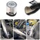 LEDAUT Heat Shroud Sleeve Aluminized Sleeving Express Aluminized Hose and Silver Hose Wire Protection Barrier with Hook and Loop Closure, 3/4" I. D. x 10FT- 1" I. D. x 10FT.