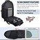 NEWHEY 18 Inch Laptop Bag Backpack Business Travel Backpacks for Men Women Extra Large Waterproof TSA Anti Theft College Bookbags with USB Charging Port 18. 4 Gaming Computer Backpack,Black.