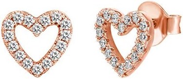PAVOI 14K Gold Plated Sterling Silver Celestial Lightning Bolt, Moon and Star EarringsDainty Earrings for Women.