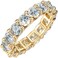 PAVOI 14K Gold Plated Rings Cubic Zirconia Love Ring4mm Stackable Rings for WomenGold Rings for Women.