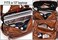 UTO Women Backpack Purse PU Washed Leather Convertible Ladies Rucksack Tassel Zipper Pocket Shoulder Bag.