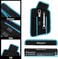 DURATECH 4-in-1 Flex-Head Reversible Ratcheting Box Wrench Set, Metric, 2-Piece, 8mm to 19mm, 12 Point, CR-V Steel, with Rolling Pouch.