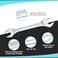 DURATECH Super-Thin Open End Wrench Set, SAE, 8-Piece, 1/4" to 1-1/16", CR-V, with Rolling Pouch.