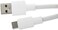 ASCENY CoiledDouble-Sleeved Mechanical Keyboard Cable, for Type-C Mechanical Keyboards (White.