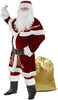 Halfjuly Men&rsquo;s Santa Costume Set Christmas 12pcs Deluxe Velvet Adult Santa Claus Suit.