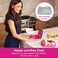صندوق غداء Bentgo Kids Chill - حل غداء على طراز بينتو مع 4 أقسام وعبوة ثلج قابلة للإزالة للوجبات والوجبات الخفيفة أثناء التنقل - مقاوم للتسرب، آمن للغسل في غسالة الأطباق، تصميم حاصل على براءة اختراع (