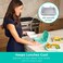 صندوق غداء Bentgo Kids Chill - حل غداء على طراز البينتو مع 4 أقسام وعبوة ثلج قابلة للإزالة للوجبات والوجبات الخفيفة أثناء التنقل - مانع للتسرب، آمن للغسل في غسالة الأطباق، خالٍ من مادة BPA (أكوا).