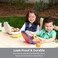 صندوق غداء Bentgo Kids Chill - حل غداء على طراز بينتو مع 4 أقسام وعبوة ثلج قابلة للإزالة للوجبات والوجبات الخفيفة أثناء التنقل - مقاوم للتسرب، آمن للغسل في غسالة الأطباق، تصميم حاصل على براءة اختراع (