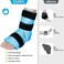 Relief Expert Ankle Foot Ice Pack Wrap, Reusable Gel Cold Pack with Cold Compress Therapy for Achilles Tendon, Heel Ice Pack for Soothing and Recovery - Blue.