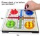 KIDAMI Ludo Magnetic Board Game Set, Folding and Light-Weight for Carrying, Gift for All Age (10 X 10 inches.