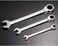 AlightYoicn Lth Ratchet Spanner Set Combination Wrench 12 Piece - Metric Sizes from 8mm to 19mm with Roll Bag, Perfect for Home, Bike, and Car Repairs.