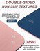 BEAUTYOVO Yoga Mat with Strap, 1/3 Inch Extra Thick Double-sided Non Slip, Professional TPE Mats for Women Men, Workout Yoga, Pilates and Floor Exercises.