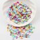 CCINEE Loose Sequins,Bulk 24 Assorted Colour Rainbow Round Cup Sequins for Sewing Craft Nails Decorations,16000PCS,6MM.