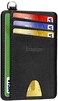 EcoVision Slim Minimalist Front Pocket Wallet, RFID Blocking Credit Card Holder Wallet with Detachable D-Shackle for Men Women.