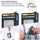 EcoVision Slim Minimalist Front Pocket Wallet, RFID Blocking Credit Card Holder Wallet with Detachable D-Shackle for Men Women.