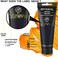 أنابيب طلاء أكريليك GOTIDEAL Mars Black (120 مل، 4.1 أونصة) غير سامة لا تتلاشى، أصباغ غنية للرسامين، الكبار والصغار، مثالية للقماش والخشب والطين والقماش ومستلزمات الحرف الخزفية (أسود مارس - لامع).