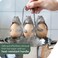 حامل بيض PELEG DESIGN Eggbears 3 في 1 للطهي والتخزين والتقديم، على شكل دب، يتسع لـ 6 بيضات، بني، بلاستيك، 14.5 × 11 × 11.99 سم، عصري، تخزين المطبخ، هدية.