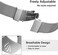 EACHE Stainless Steel Mesh Watch Bands for Men Women Quick Release Mesh Watch Bands 14mm 16mm 18mm 20mm 22mm.