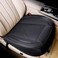 kingphenix Premium PU Car Seat Cover - Front Seat Protector Works with 95% of Vehicles - Padded, Anti-Slip, Full Wrapping Edge - (Dimensions: 21'' x 20. 5''- 1 Piece, Black.