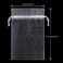 Hongyitime 100PCS Premium Sheer Organza Bags, White Wedding Favor Bags with Drawstring, 4x6 inches Jewelry Gift Bags for Party, Jewelry, Festival, Makeup Organza Favor Bags,net Gift Bags,Drawstring Go