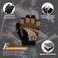 Atercel Weight Lifting Gloves Full Palm Protection, Workout Gloves for Gym, Cycling, Exercise, Breathable, Super Lightweight for Mens and Women(Black, S.