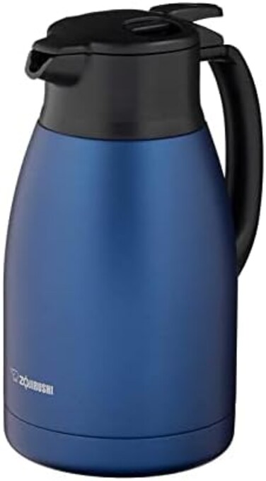 Zojirushi Stainless Steel Vacuum Carafe, 1. 5 Liter Capacity, Matte Navy.