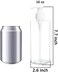 Youngever 6 Pack Clear Plastic Pump Bottles 16 Ounce, Empty Pump Bottles for Shampoo, Pump Bottles Bottles for Cleaning Solutions.