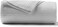 DANGTOP Cooling Blankets, 100% Rayon Derived from Bamboo, Absorbs Body Heat to Keep Cool on Warm Night, Ultra-Cool Lightweight Blanket(90x108 inches, Grey.