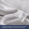 DANGTOP Cooling Blankets, 100% Rayon Derived from Bamboo, Absorbs Body Heat to Keep Cool on Warm Night, Ultra-Cool Lightweight Blanket(90x108 inches, Grey.