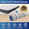 Storage Logic Queen/Full/Full-XL Foam Mattress Vacuum Bag with Blue Zipper, Mattress Bag.