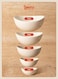 Sweese 5 Inch Porcelain 10 oz Bowls Set of 4, for Dessert丨Ice cream丨Soup丨Rice丨Fruits, Small Portions, Microwave, Dishwasher, and Oven Safe - White.