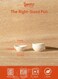 Sweese 5 Inch Porcelain 10 oz Bowls Set of 4, for Dessert丨Ice cream丨Soup丨Rice丨Fruits, Small Portions, Microwave, Dishwasher, and Oven Safe - White.
