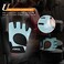 Atercel 2020 Upgraded Workout Gloves, Best Exercise Gloves for Gym, Cycling, Weight Lifting, Breathable, Super Lightweight, for Men and Women (Aqua, M.