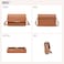 Roulens Small Crossbody Bag for Women,Cell Phone Purse Women's Shoulder Handbags Wallet Purse with Credit Card Slots.