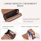 Roulens Small Crossbody Bag for Women,Cell Phone Purse Women's Shoulder Handbags Wallet Purse with Credit Card Slots.