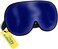 Jersey Slumber Silk Sleep Eye Mask for Men Women, Comfortable Super Soft Eye Mask with Adjustable Strap, 100% Pure Silk, Blocks Light, (Blue, 1 Count (Pack of 1.
