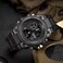 KXAITO Men's Watches Sports Outdoor Waterproof Military Wrist Watch Date Multi Function Tactics LED Alarm Stopwatch.
