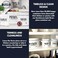 Granrosi Kitchen Vegetable Storage Set for PantryCountertopSet of 3 Kitchen Containers Including Potato Bin, Onion KeeperGarlic Storage; Rustproof MetalAeratic Holes; Farmhouse Style.