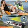 حامل أكواب Boaton Marine لقضبان القوارب، حامل مشروبات للقوارب بدون حفر، يُركب على غطاء المظلة أو العمود، ملحقات قوارب البونتوم، حاملات علب عالمية لقوارب البونتوم، وقوارب الصيد، وقوارب جون، والدراجات ا