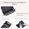 Roulens Small Crossbody Bag for Women,Cell Phone Purse Women's Shoulder Handbags Wallet Purse with Credit Card Slots.