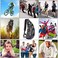 G4Free Small Sling Bag Crossbody Chest Bag Shoulder Backpack Outdoor Anti Theft.