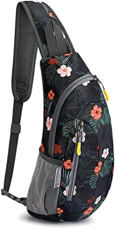 G4Free Small Sling Bag Crossbody Chest Bag Shoulder Backpack Outdoor Anti Theft.