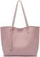 Dreubea Women's Soft Faux Leather Tote Shoulder Bag from Dreubea, Big Capacity Tassel Handbag.