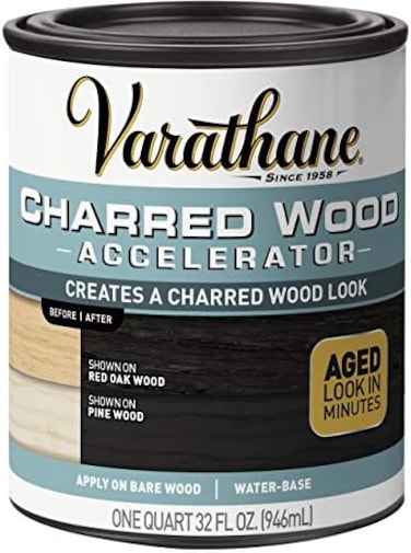 VARATHANE Charred Wood Accelerator 347105-1 Quart.